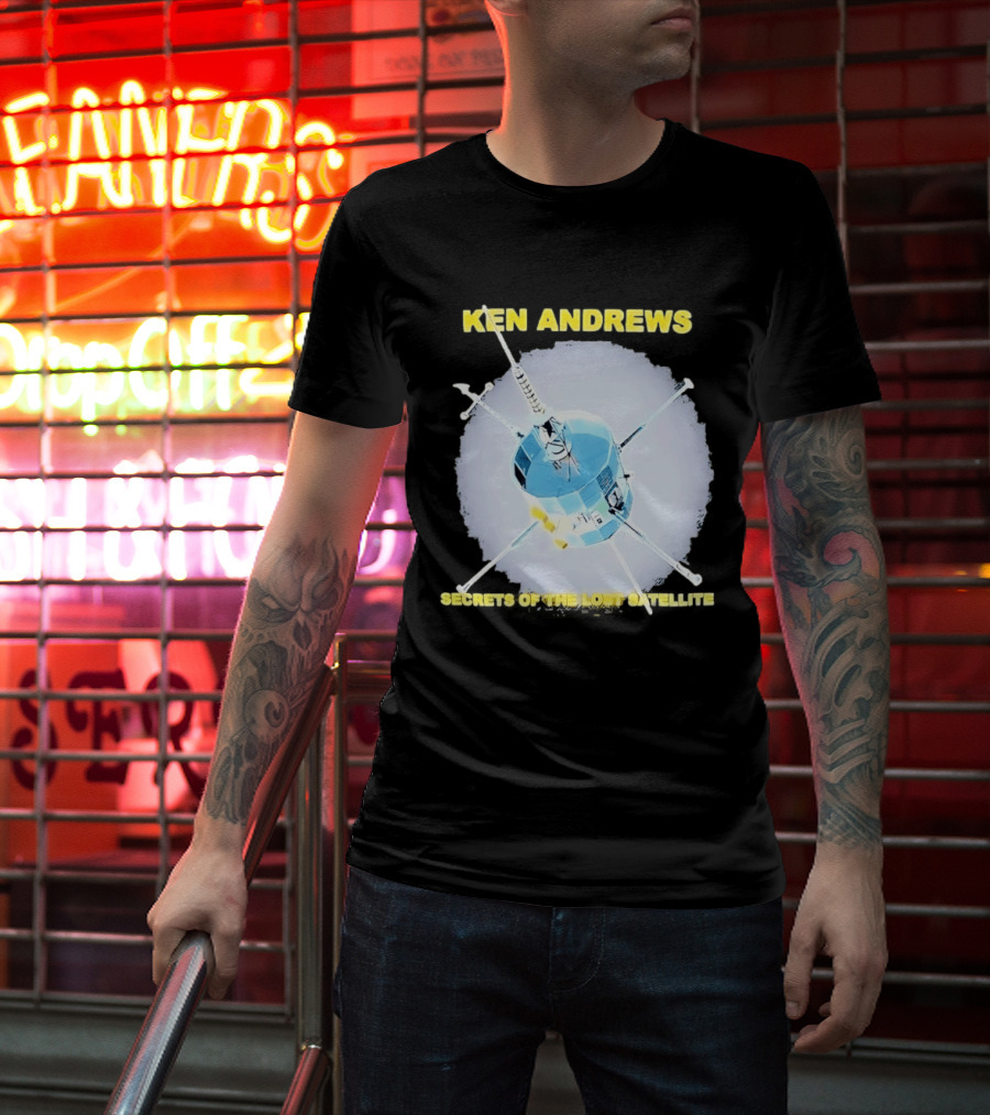 Ken Andrews Secrets Of The Lost Satellite T-Shirt