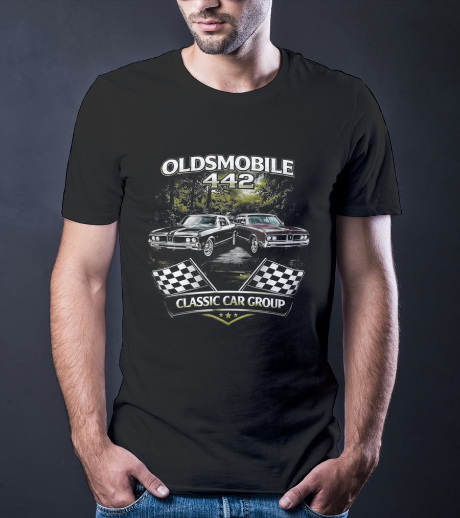 Oldsmobile 442 Muscle Car Sport Coupe Classic 1969 Vintage American Auto T-Shirt