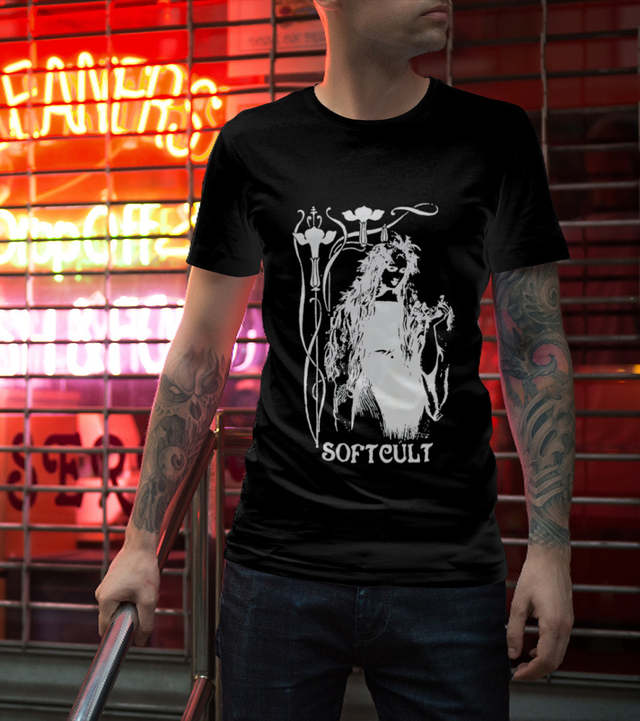 Softcult Floral Art Nouveau Aesthetic T-Shirt
