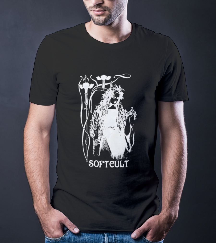 Softcult Floral Art Nouveau Aesthetic T-Shirt