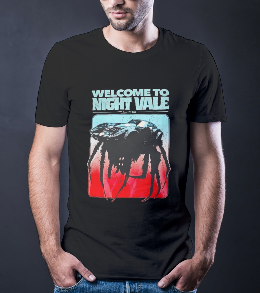 Welcome To Night Vale Live Giant Spider UFO T-Shirt