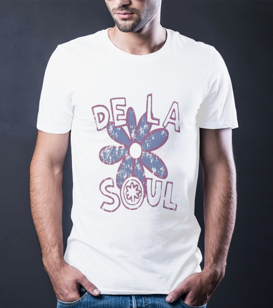 De La Soul Flower 2026 Lostshdws Collaboration T-Shirt