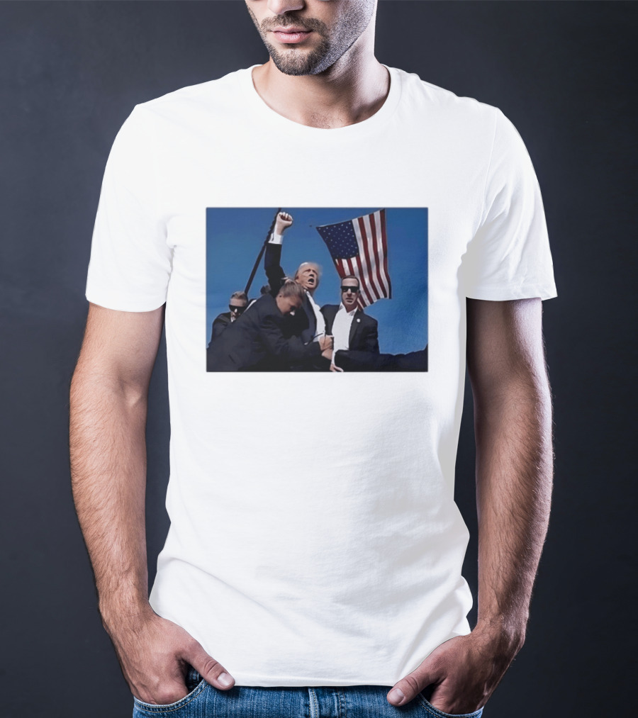 Donald Trump Take America Back 2024 American Flag T-Shirt