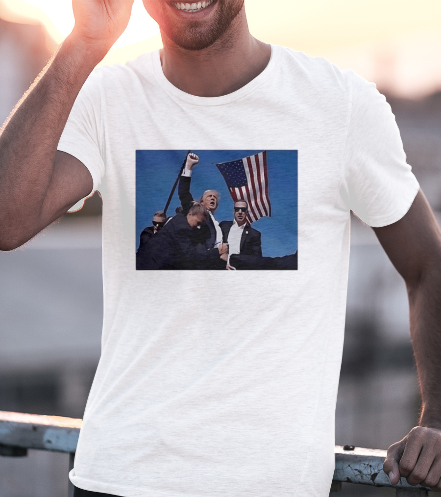 Donald Trump Take America Back 2024 American Flag T-Shirt