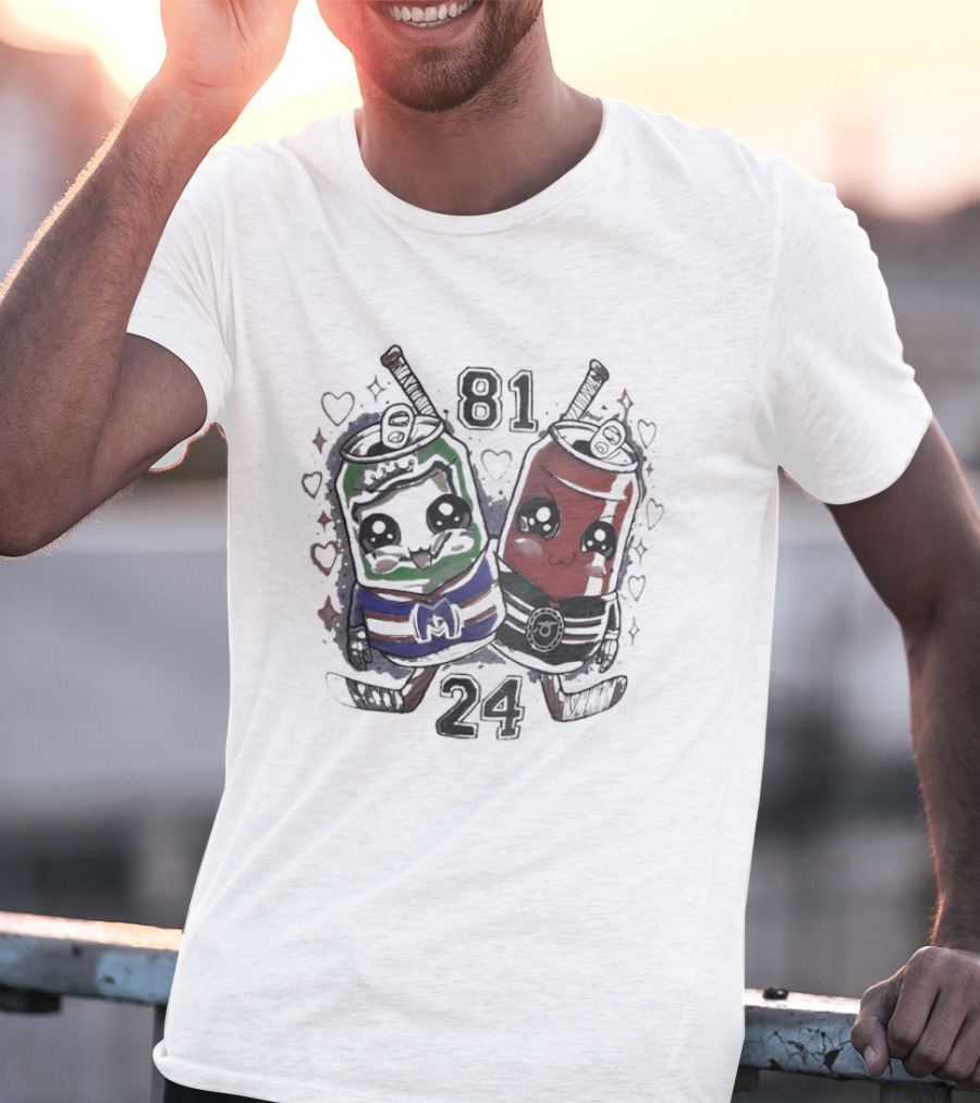 Heated Rivalry Tattoos Soda 81 24 Monster Red Bull T-Shirt