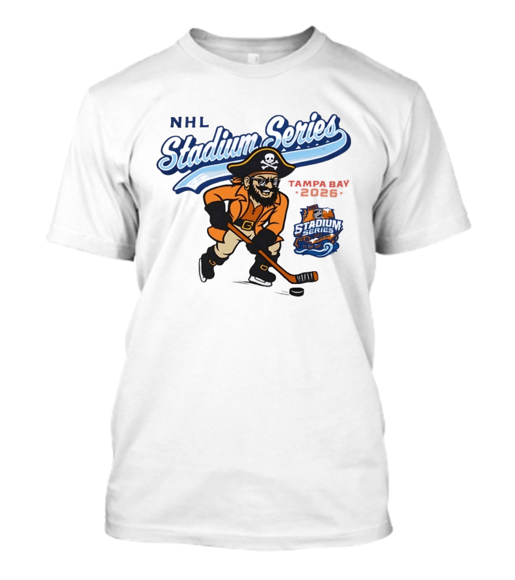 NHL Stadium Series Tampa Bay 2026 Pirate Hockey Event T-Shirt