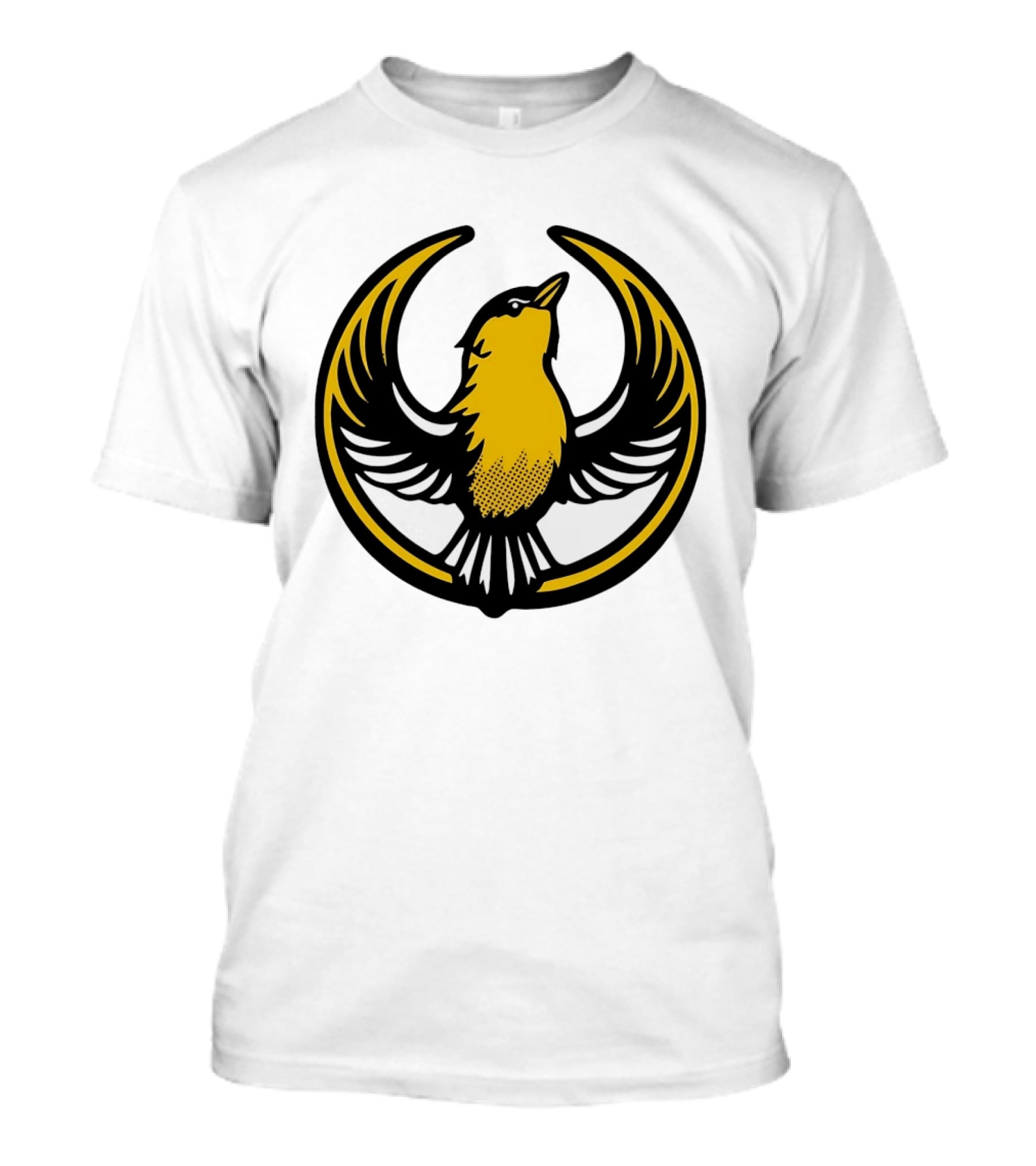 Rebel Goldfinch Alliance Starbird Emblem Bird T-Shirt