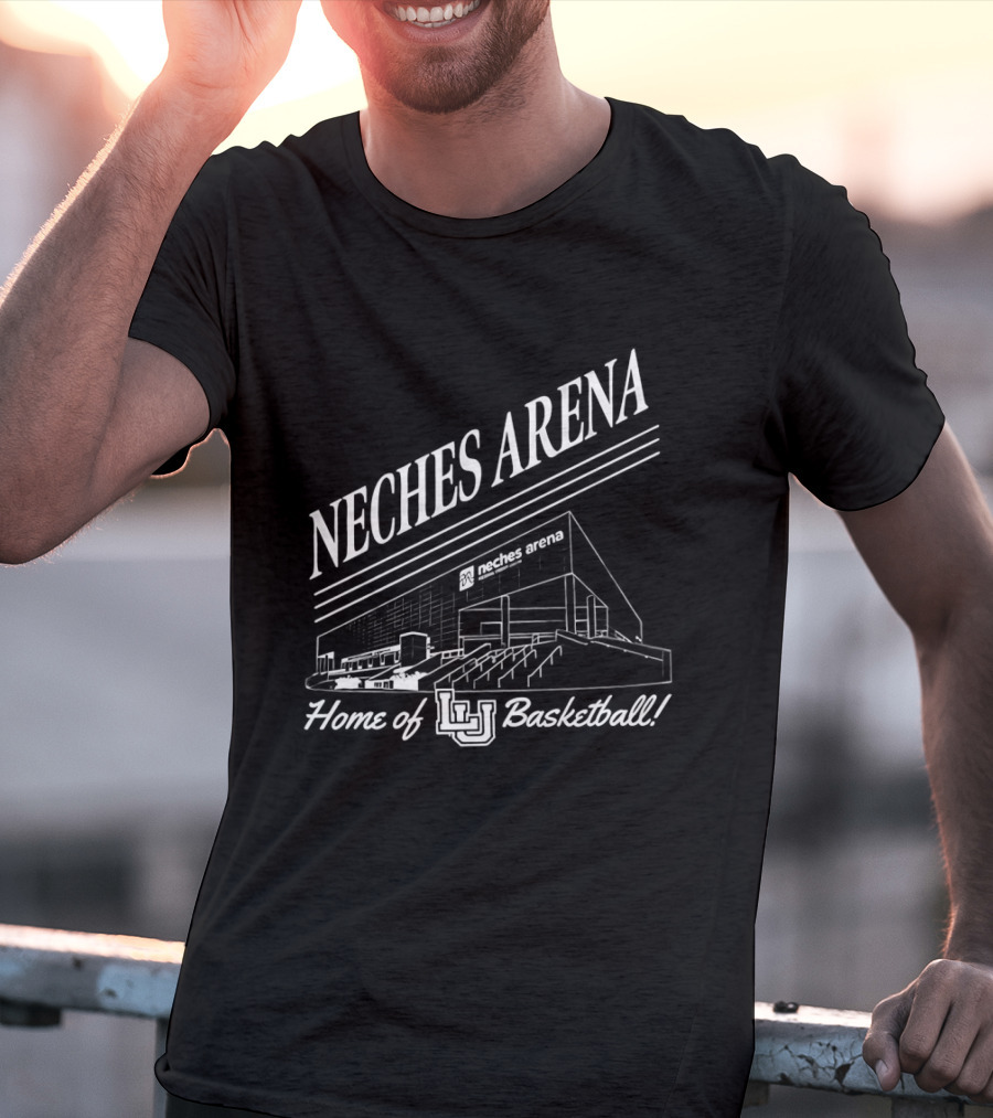 Neches Arena Home Of LU Basketball Lamar Cardinals T-Shirt