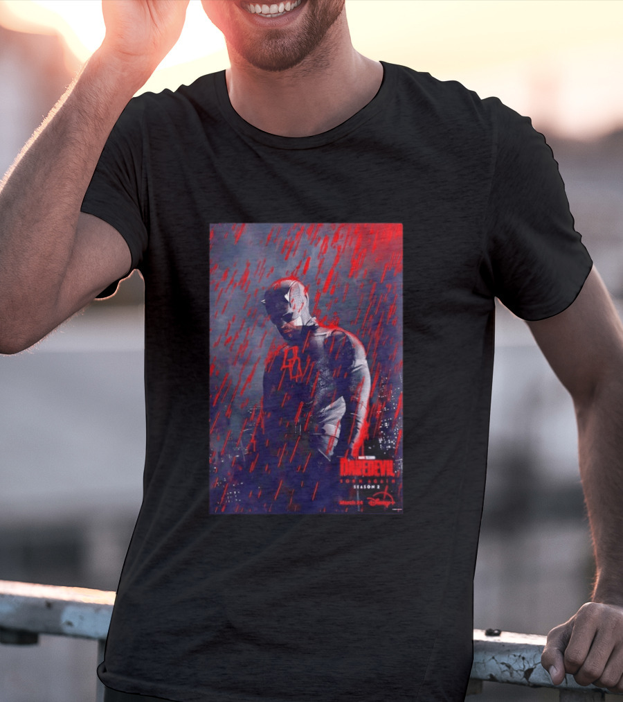 Daredevil Born Again Season 2 Premiering March 24 2026 Disney Plus T-Shirt