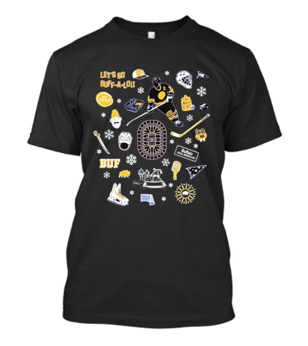 Let's Go Buffalo Sabers BUF A Lot Hockey Culture Since 1970 T-Shirt