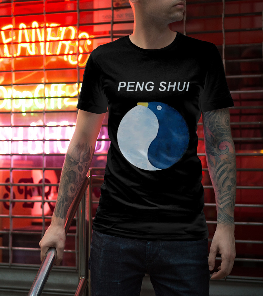 Peng Shui Feng Shui Penguin Yin Yang T-Shirt