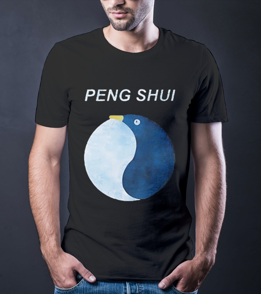 Peng Shui Feng Shui Penguin Yin Yang T-Shirt