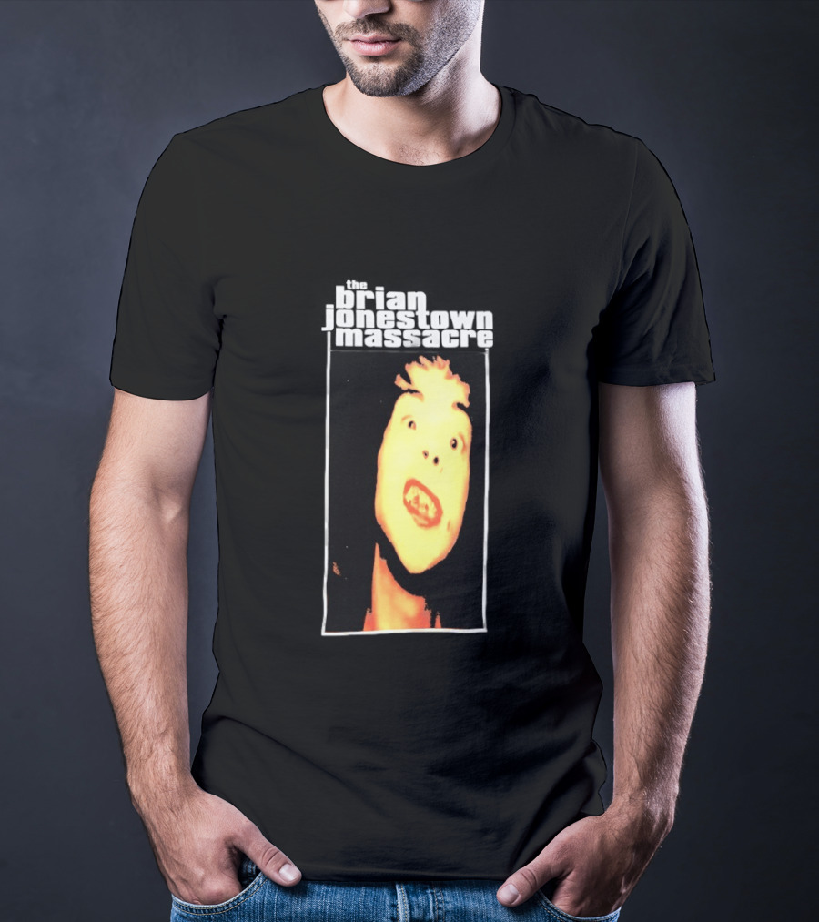 The Brian Jonestown Massacre Distorted Yellow Face T-Shirt