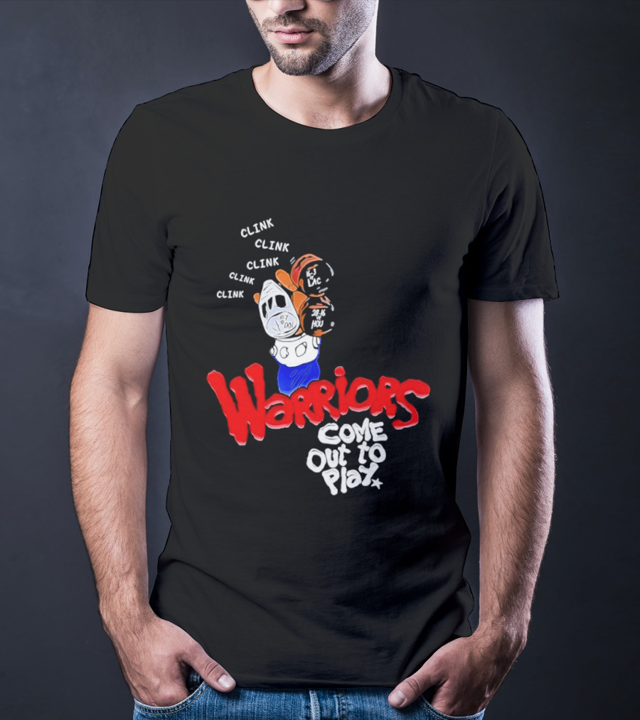 Warriors Come Out To Play Clink Bat Iconic Scene T-Shirt