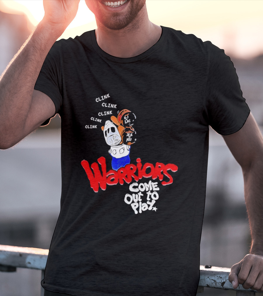 Warriors Come Out To Play Clink Bat Iconic Scene T-Shirt