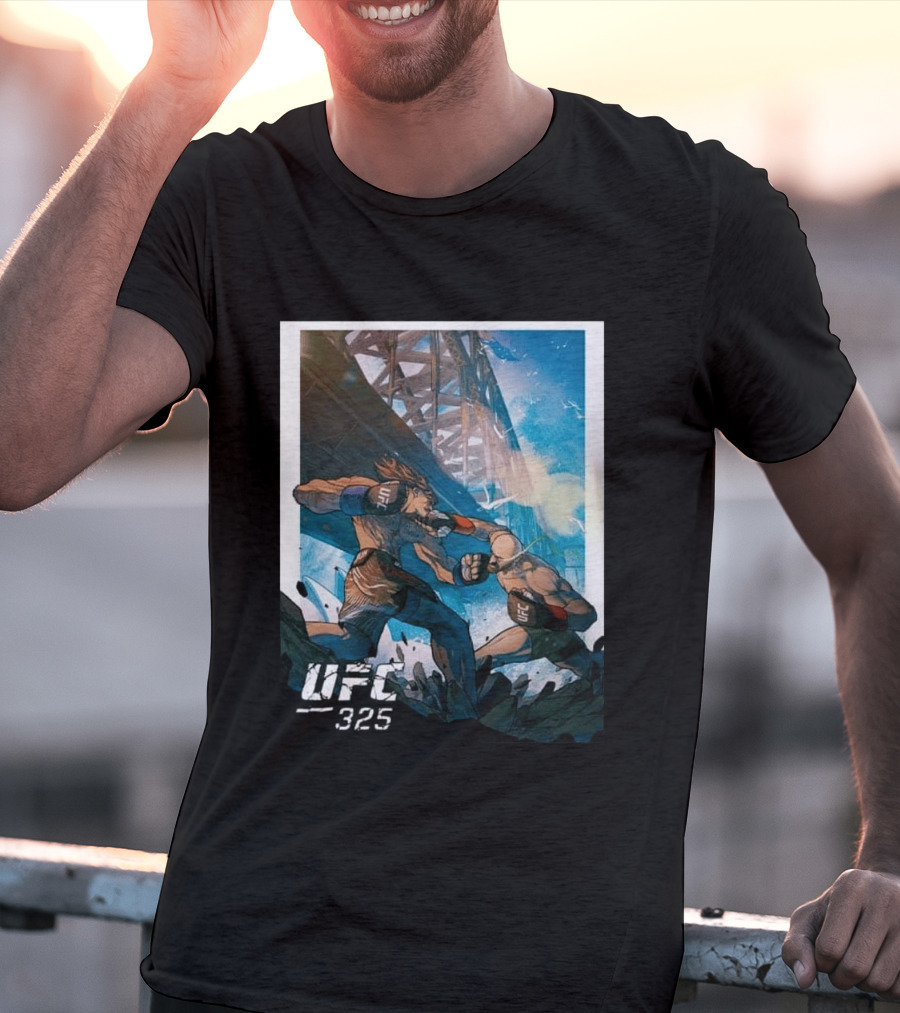 UFC 325 Alexander Volkanovski Vs Diego Lopes February 2026 Warrick Wong T-Shirt