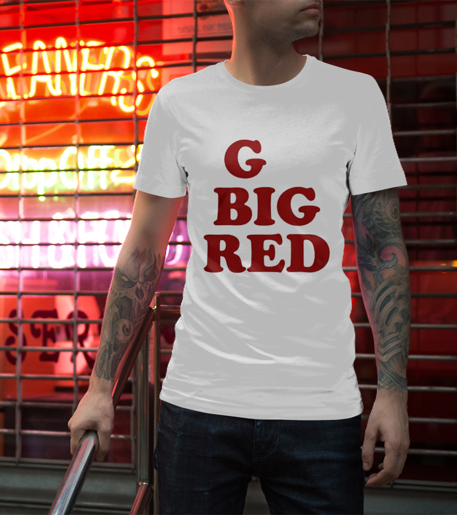 Nebraska Cornhuskers G Big Red Football Fan Gear T-Shirt