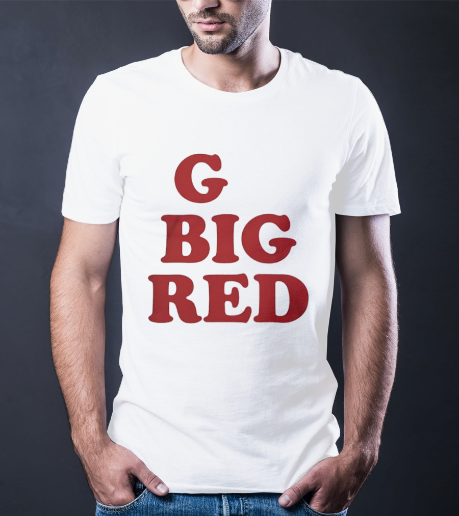 Nebraska Cornhuskers G Big Red Football Fan Gear T-Shirt