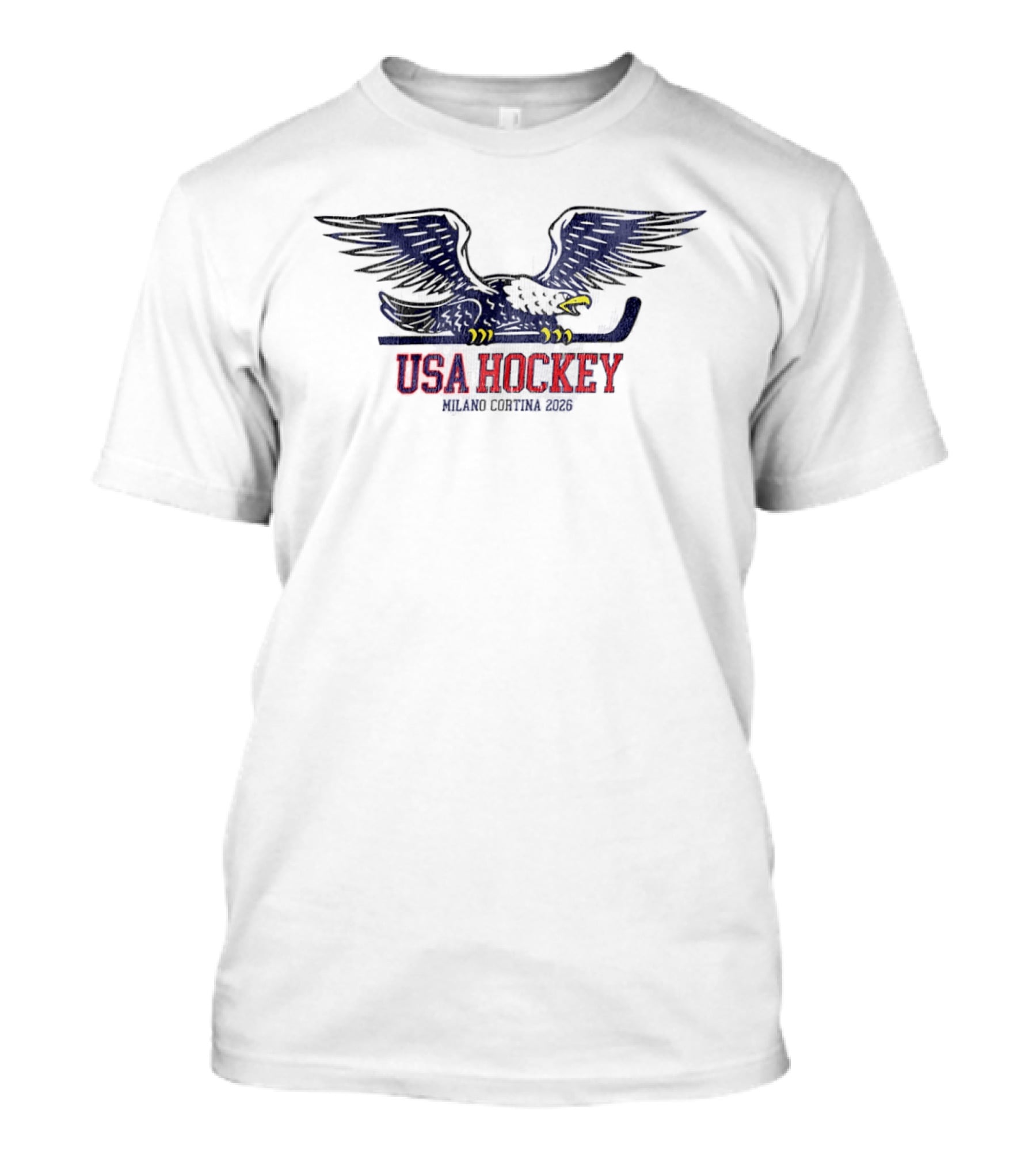USA Hockey Eagle Milano Cortina 2026 T-Shirt