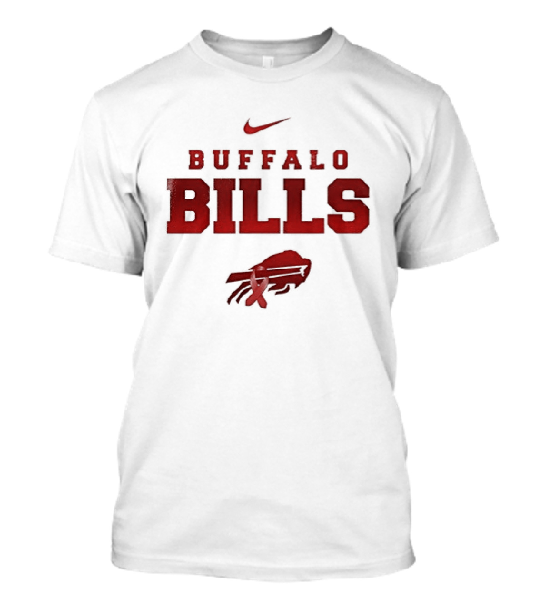 Buffalo Bills Nike Red February American Heart Month T-Shirt