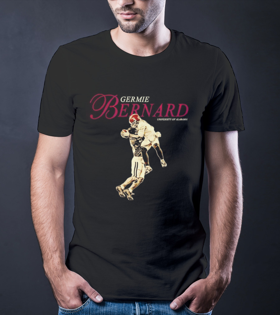 Germie Bernard Alabama NCAA Football Iconic Catch Year T-Shirt