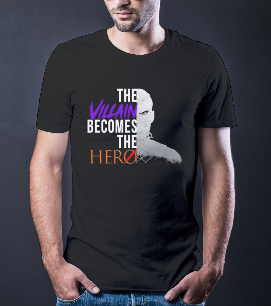 The Villain Becomes The Hero Manga Inspired Transformation T-Shirt