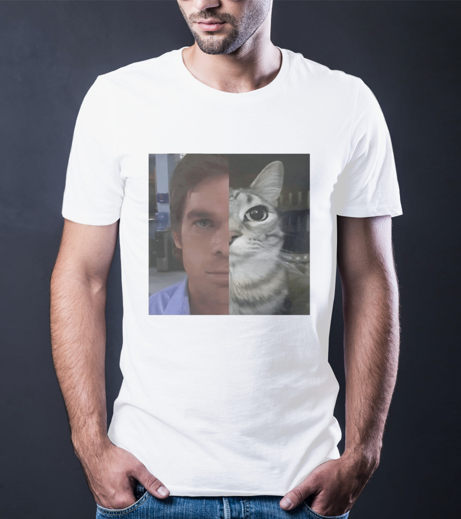 Half Human Half Cat T-Shirt