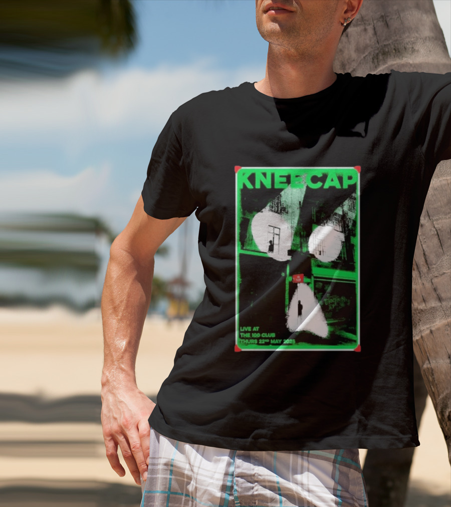 Kneecap Live At The 100 Club London 22nd May 2025 T-Shirt