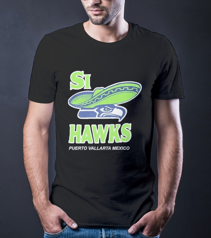 Si Hawks El Verdes De Nuevo T-Shirt