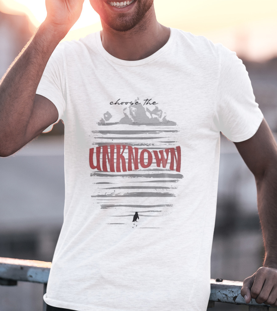 Penguin Choose The Unknown Striped Journey T-Shirt