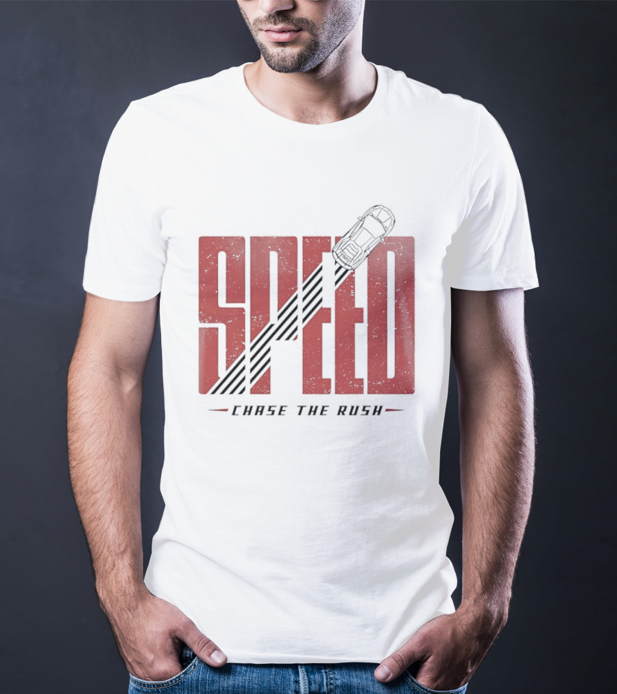 Speed Chase The Rush Racing Pulse T-Shirt