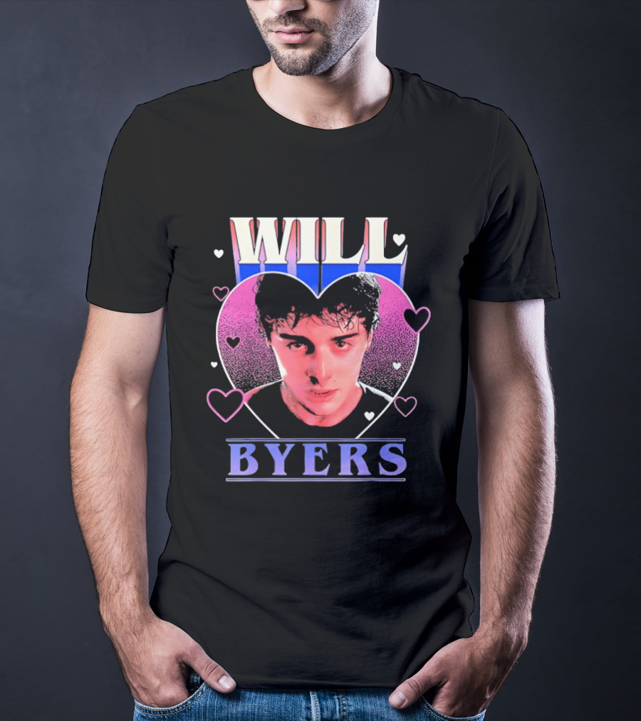 Stranger Things Valentine's Day Will Byers Will You Be Mine Heart T-Shirt