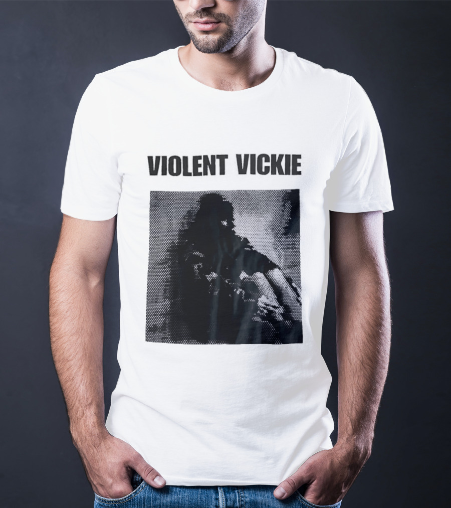 Violent Vickie Pixel Art Visual T-Shirt