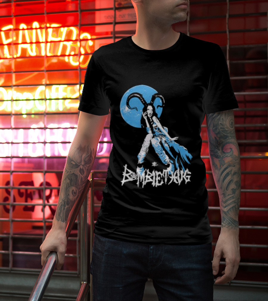 Bambie Thug Crown The Witch Tour 2024 Dates Ethereal Blue Warrior T-Shirt