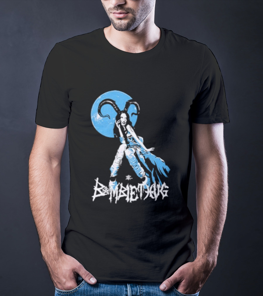 Bambie Thug Crown The Witch Tour 2024 Dates Ethereal Blue Warrior T-Shirt