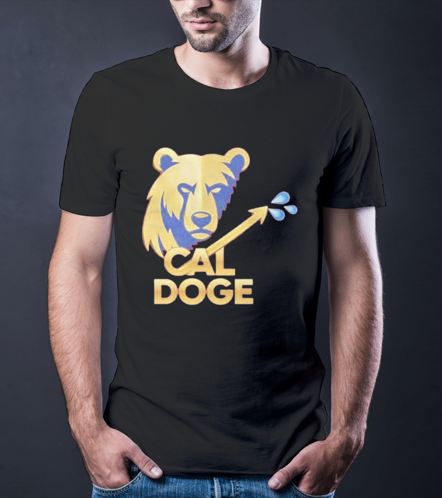 CAL DOGE California Bear Arrow Splash T-Shirt