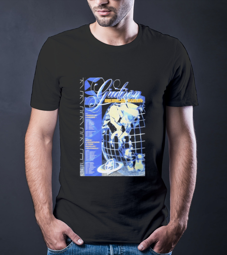 Gridiron World Tour 2026 Comeback Kid Phantoms Upsize Demonstration Of Power Scraping Lurk Blitzkrieg T-Shirt