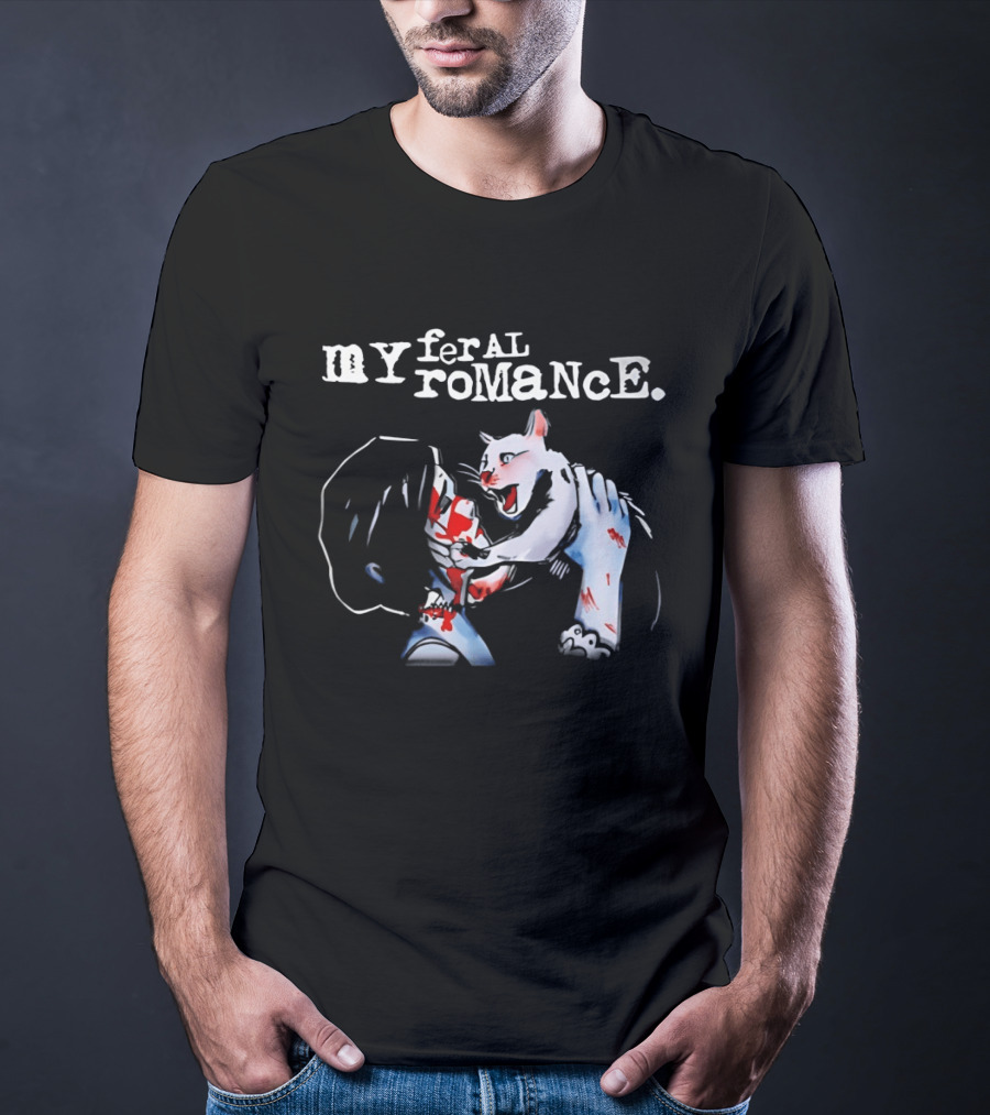My Feral Romance Bear And Tiger Confrontation T-Shirt