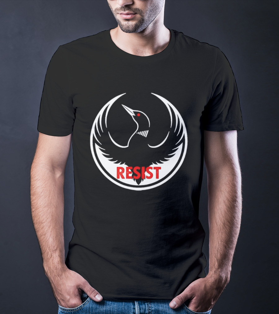 Resist Rebel Loon Alliance Phoenix T-Shirt