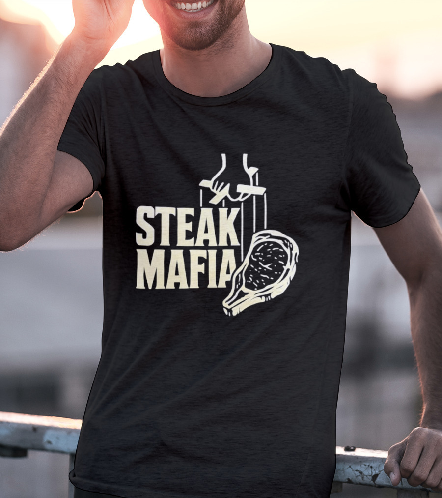 Steak Mafia The Godfather T-Shirt