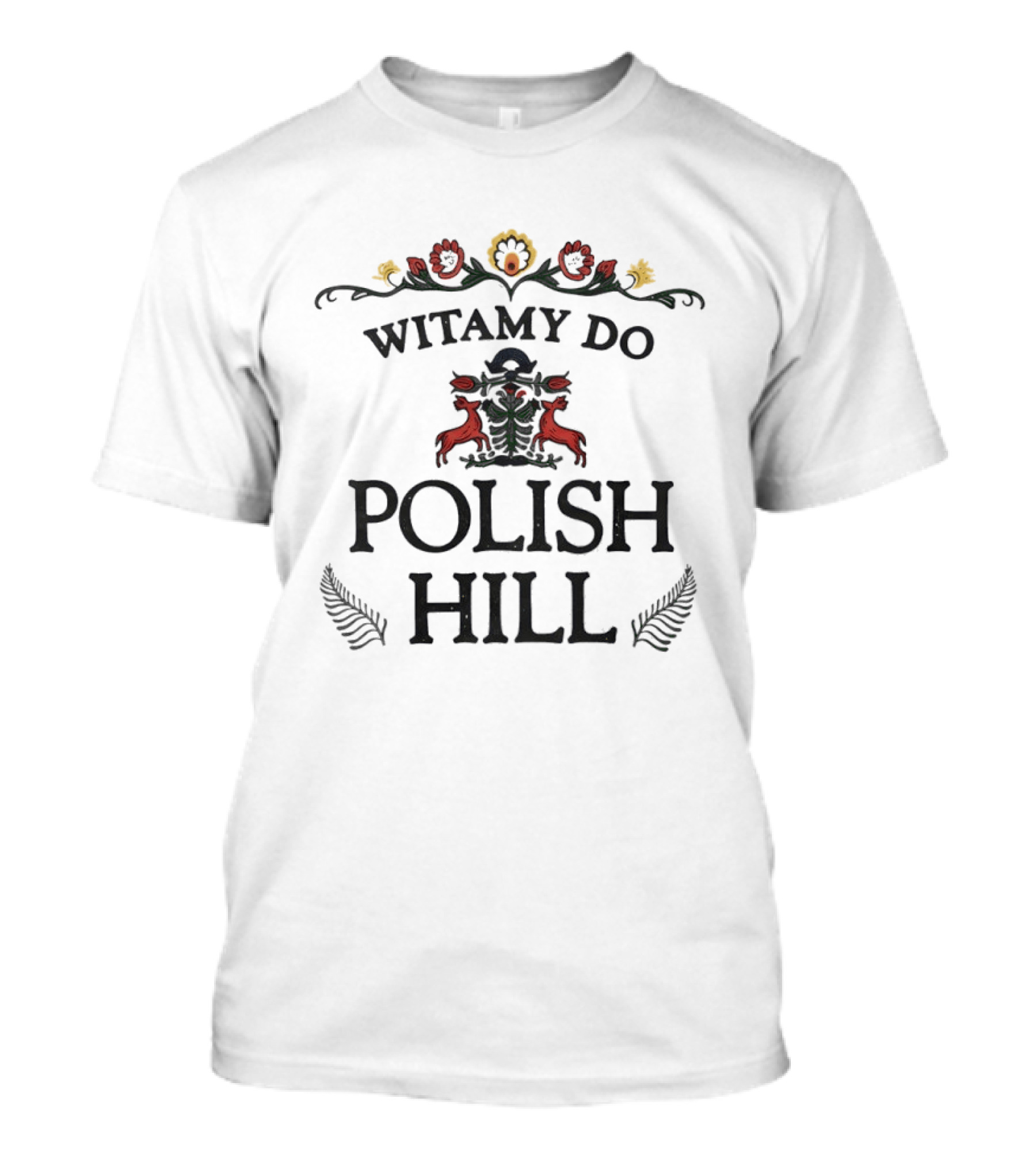Witamy Do Polish Hill Vintage Floral T-Shirt