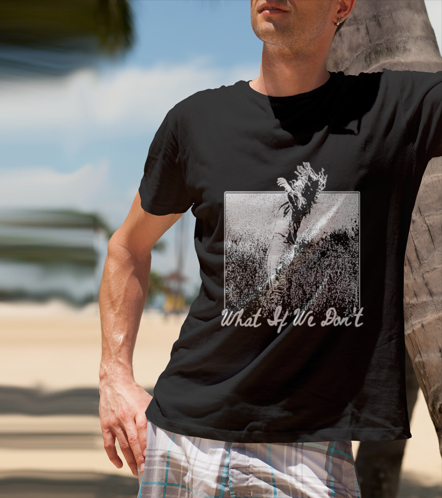 Ashley McBryde What If We Don't Cowboy Riding T-Shirt