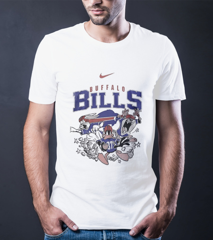 Buffalo Bills Looney Tunes Nike Collaboration T-Shirt