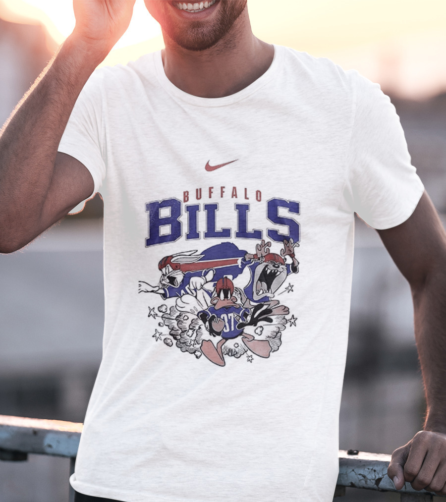 Buffalo Bills Looney Tunes Nike Collaboration T-Shirt