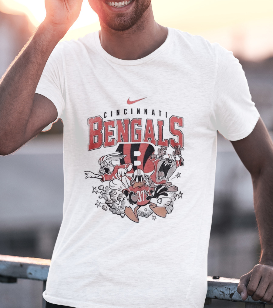 Cincinnati Bengals Looney Tunes Nike Collaboration T-Shirt