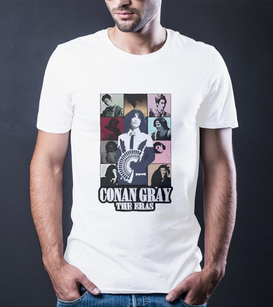 Conan Gray The Eras Tour Vintage Pop Collage T-Shirt