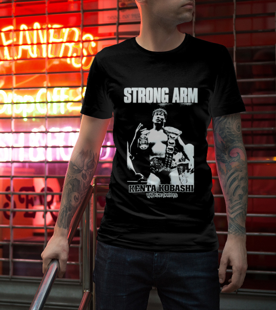 Kenta Kobashi Strong Arm Wrestling Legend T-Shirt