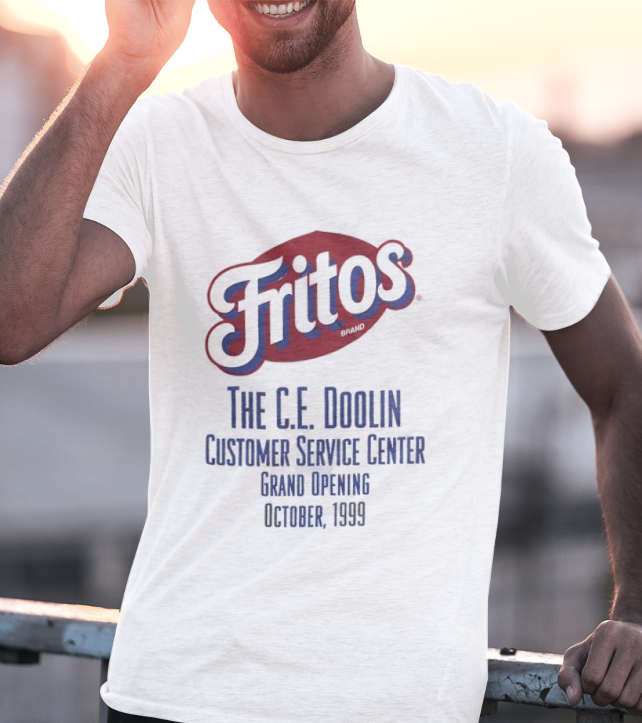 Fritos C.E. Doolin Customer Service Center Grand Opening October 1999 T-Shirt