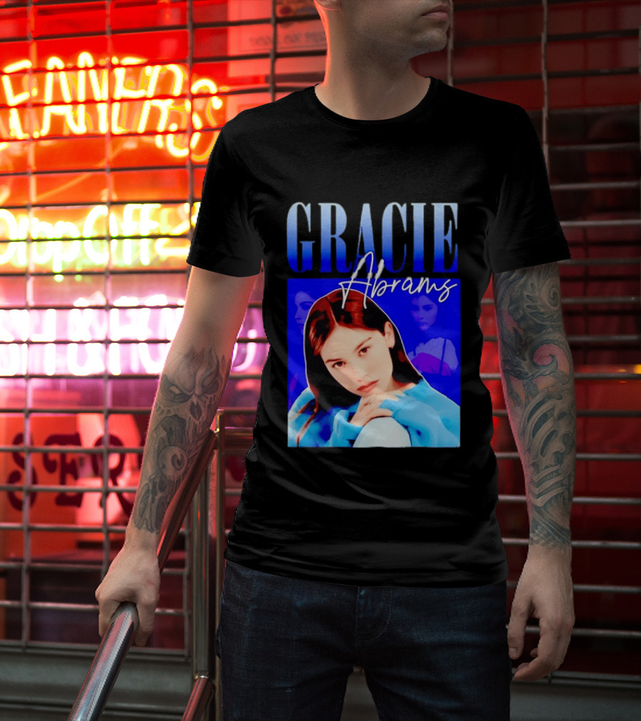 Gracie Abrams Blue Aesthetic T-Shirt