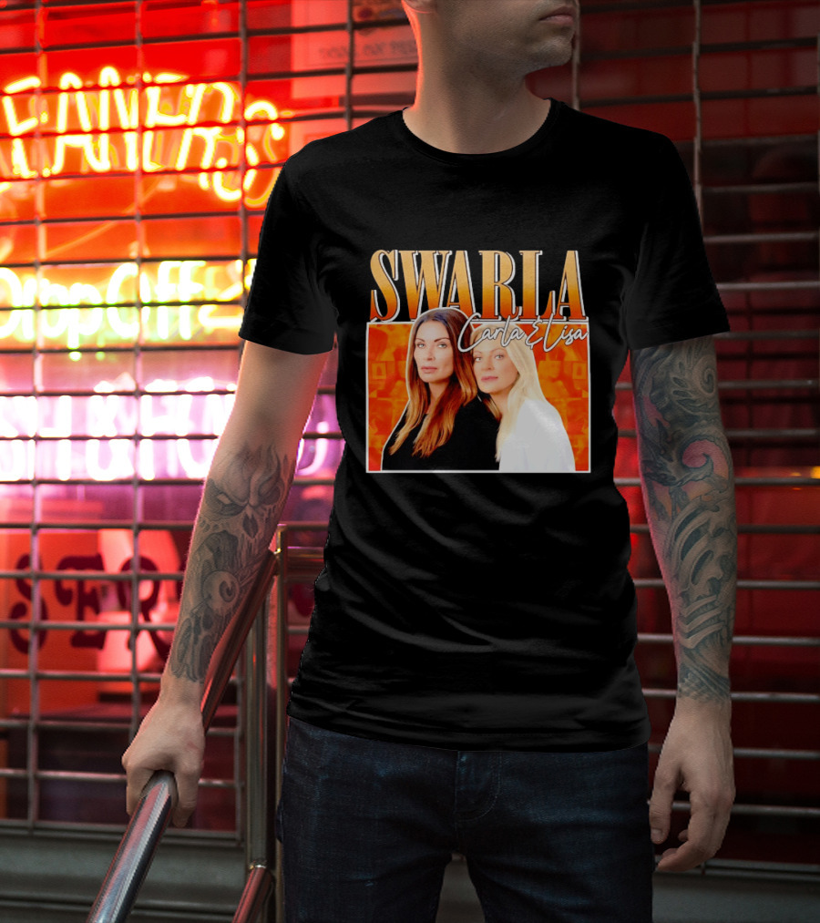 Swarla Carla And Lisa Iconic Orange T-Shirt